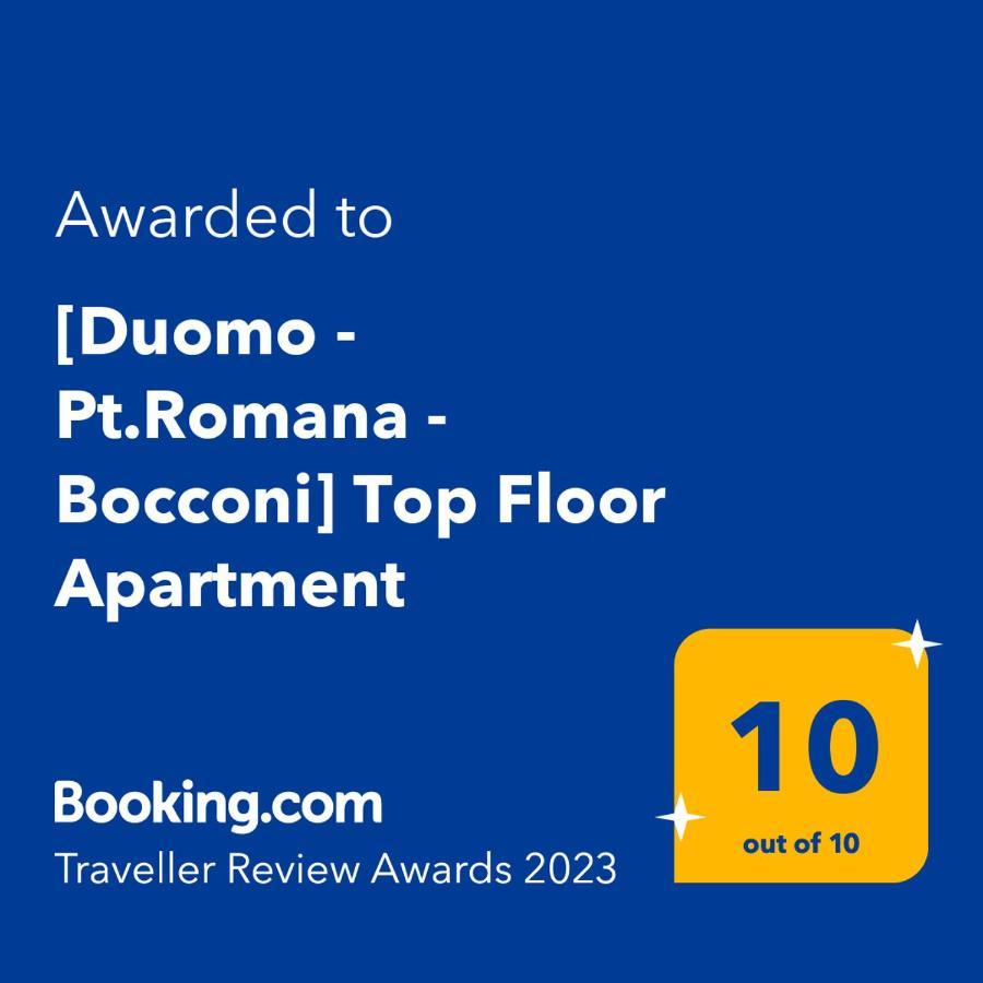 Duomo - Pt.Romana - Bocconi Top Floor Apartment Milano Ngoại thất bức ảnh